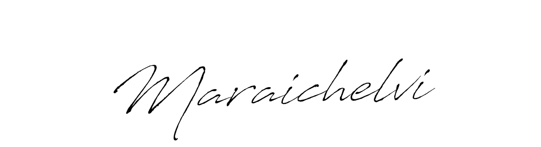 How to make Maraichelvi name signature. Use Antro_Vectra style for creating short signs online. This is the latest handwritten sign. Maraichelvi signature style 6 images and pictures png