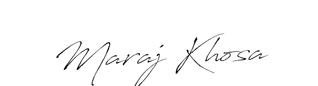 The best way (Antro_Vectra) to make a short signature is to pick only two or three words in your name. The name Maraj Khosa include a total of six letters. For converting this name. Maraj Khosa signature style 6 images and pictures png