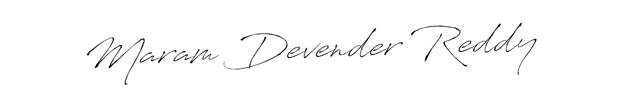 Also You can easily find your signature by using the search form. We will create Maram Devender Reddy name handwritten signature images for you free of cost using Antro_Vectra sign style. Maram Devender Reddy signature style 6 images and pictures png