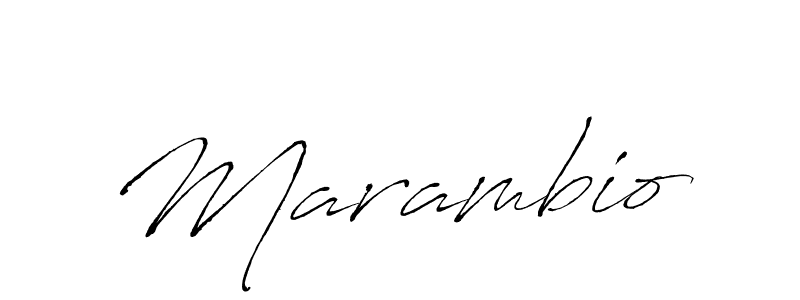 Also we have Marambio name is the best signature style. Create professional handwritten signature collection using Antro_Vectra autograph style. Marambio signature style 6 images and pictures png