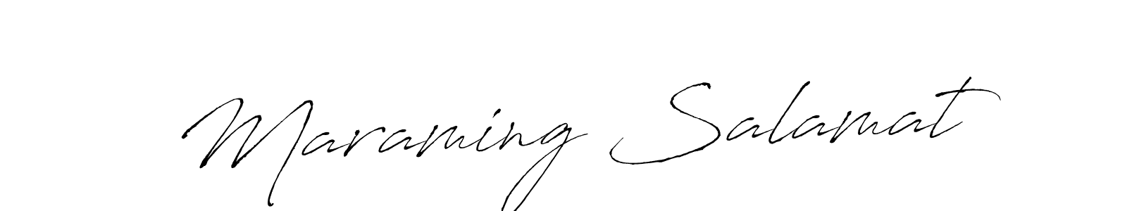 Use a signature maker to create a handwritten signature online. With this signature software, you can design (Antro_Vectra) your own signature for name Maraming Salamat. Maraming Salamat signature style 6 images and pictures png