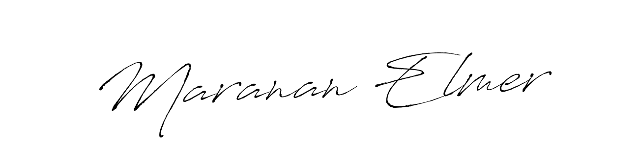 Also You can easily find your signature by using the search form. We will create Maranan Elmer name handwritten signature images for you free of cost using Antro_Vectra sign style. Maranan Elmer signature style 6 images and pictures png
