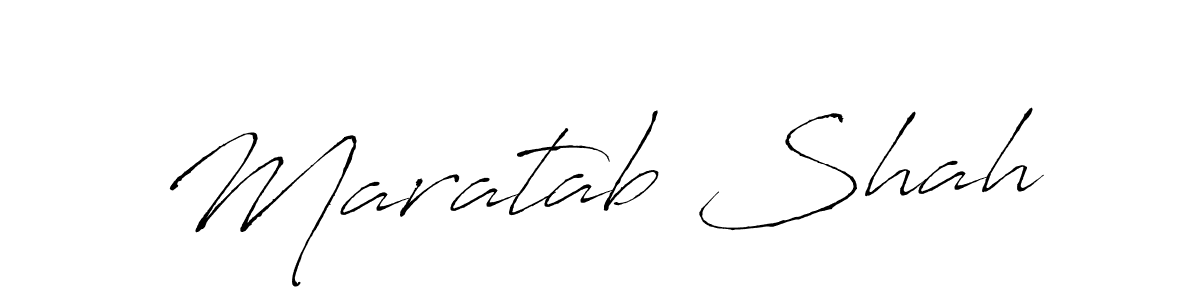 How to Draw Maratab Shah signature style? Antro_Vectra is a latest design signature styles for name Maratab Shah. Maratab Shah signature style 6 images and pictures png