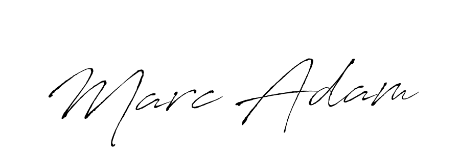 Marc Adam stylish signature style. Best Handwritten Sign (Antro_Vectra) for my name. Handwritten Signature Collection Ideas for my name Marc Adam. Marc Adam signature style 6 images and pictures png