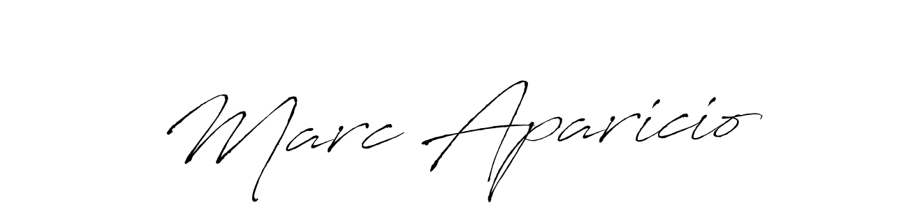 Use a signature maker to create a handwritten signature online. With this signature software, you can design (Antro_Vectra) your own signature for name Marc Aparicio. Marc Aparicio signature style 6 images and pictures png