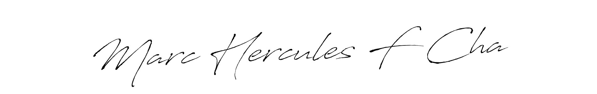Make a beautiful signature design for name Marc Hercules F Cha. Use this online signature maker to create a handwritten signature for free. Marc Hercules F Cha signature style 6 images and pictures png