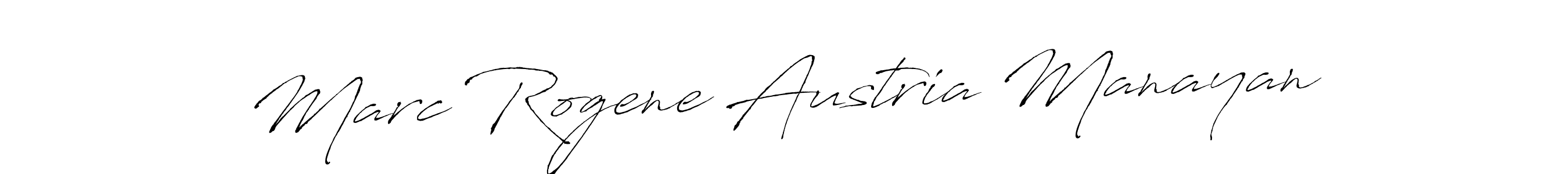 You should practise on your own different ways (Antro_Vectra) to write your name (Marc Rogene Austria Manayan) in signature. don't let someone else do it for you. Marc Rogene Austria Manayan signature style 6 images and pictures png