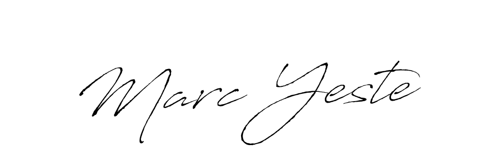 You should practise on your own different ways (Antro_Vectra) to write your name (Marc Yeste) in signature. don't let someone else do it for you. Marc Yeste signature style 6 images and pictures png