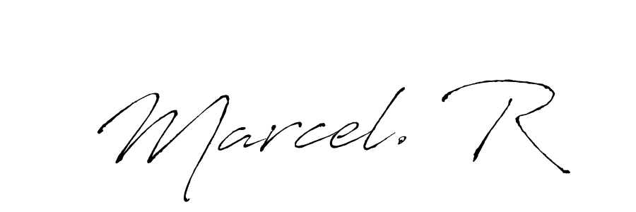 Antro_Vectra is a professional signature style that is perfect for those who want to add a touch of class to their signature. It is also a great choice for those who want to make their signature more unique. Get Marcel. R name to fancy signature for free. Marcel. R signature style 6 images and pictures png