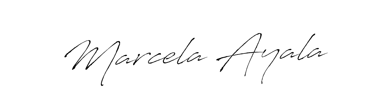 Similarly Antro_Vectra is the best handwritten signature design. Signature creator online .You can use it as an online autograph creator for name Marcela Ayala. Marcela Ayala signature style 6 images and pictures png