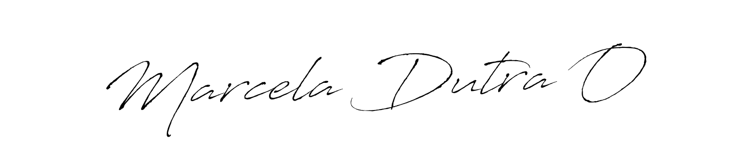 It looks lik you need a new signature style for name Marcela Dutra O. Design unique handwritten (Antro_Vectra) signature with our free signature maker in just a few clicks. Marcela Dutra O signature style 6 images and pictures png