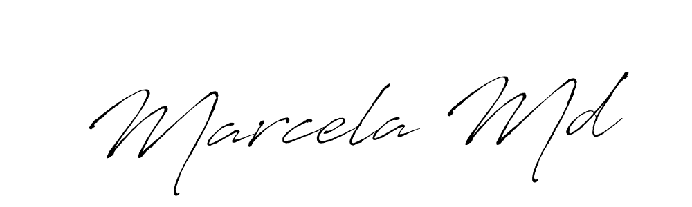 Also You can easily find your signature by using the search form. We will create Marcela Md name handwritten signature images for you free of cost using Antro_Vectra sign style. Marcela Md signature style 6 images and pictures png