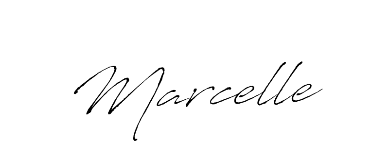 Design your own signature with our free online signature maker. With this signature software, you can create a handwritten (Antro_Vectra) signature for name Marcelle. Marcelle signature style 6 images and pictures png