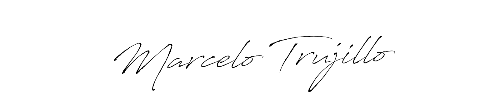 You should practise on your own different ways (Antro_Vectra) to write your name (Marcelo Trujillo) in signature. don't let someone else do it for you. Marcelo Trujillo signature style 6 images and pictures png