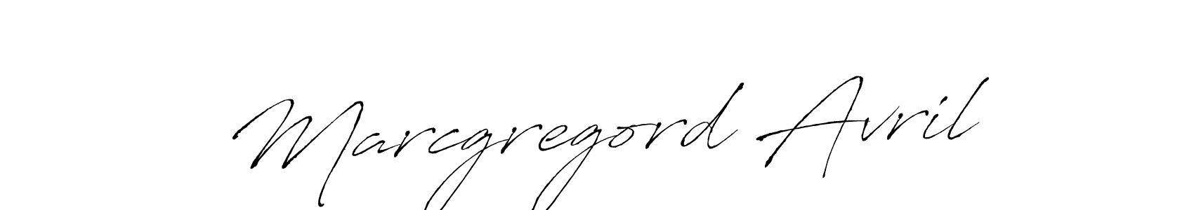 Antro_Vectra is a professional signature style that is perfect for those who want to add a touch of class to their signature. It is also a great choice for those who want to make their signature more unique. Get Marcgregord Avril name to fancy signature for free. Marcgregord Avril signature style 6 images and pictures png
