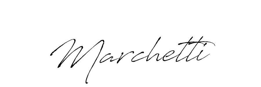 Use a signature maker to create a handwritten signature online. With this signature software, you can design (Antro_Vectra) your own signature for name Marchetti. Marchetti signature style 6 images and pictures png