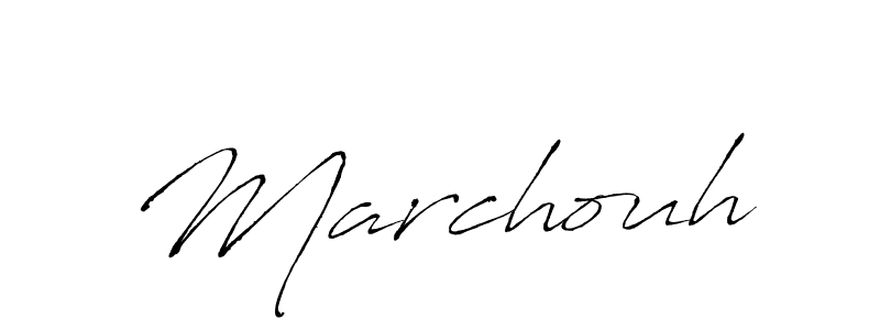 How to make Marchouh signature? Antro_Vectra is a professional autograph style. Create handwritten signature for Marchouh name. Marchouh signature style 6 images and pictures png