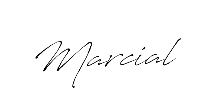 Use a signature maker to create a handwritten signature online. With this signature software, you can design (Antro_Vectra) your own signature for name Marcial. Marcial signature style 6 images and pictures png