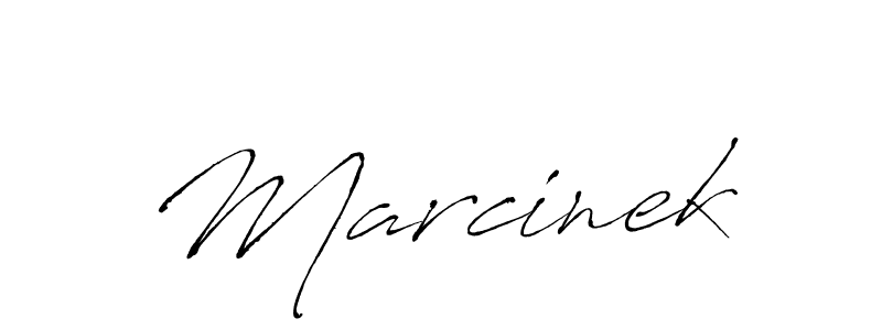 Create a beautiful signature design for name Marcinek. With this signature (Antro_Vectra) fonts, you can make a handwritten signature for free. Marcinek signature style 6 images and pictures png