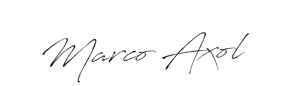 Use a signature maker to create a handwritten signature online. With this signature software, you can design (Antro_Vectra) your own signature for name Marco Axol. Marco Axol signature style 6 images and pictures png