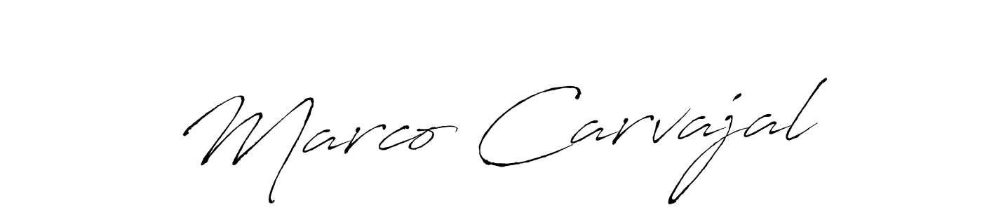 You should practise on your own different ways (Antro_Vectra) to write your name (Marco Carvajal) in signature. don't let someone else do it for you. Marco Carvajal signature style 6 images and pictures png