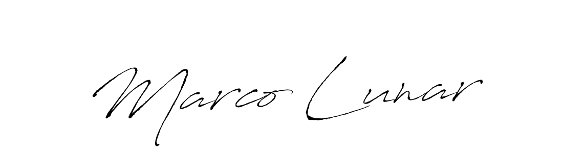 Similarly Antro_Vectra is the best handwritten signature design. Signature creator online .You can use it as an online autograph creator for name Marco Lunar. Marco Lunar signature style 6 images and pictures png