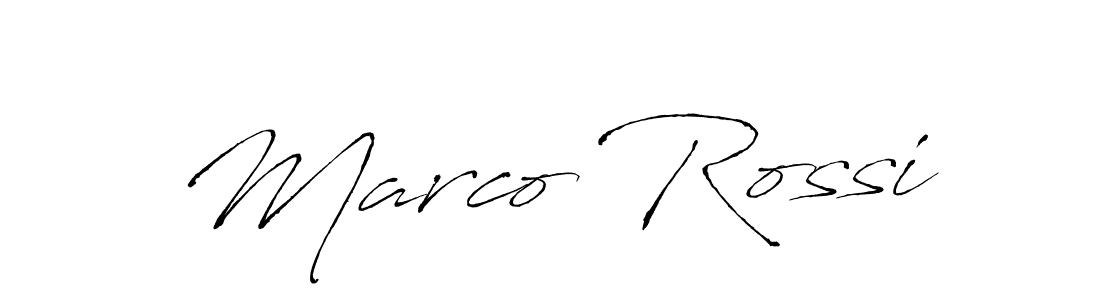 You should practise on your own different ways (Antro_Vectra) to write your name (Marco Rossi) in signature. don't let someone else do it for you. Marco Rossi signature style 6 images and pictures png