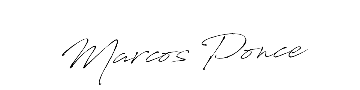 Best and Professional Signature Style for Marcos Ponce. Antro_Vectra Best Signature Style Collection. Marcos Ponce signature style 6 images and pictures png