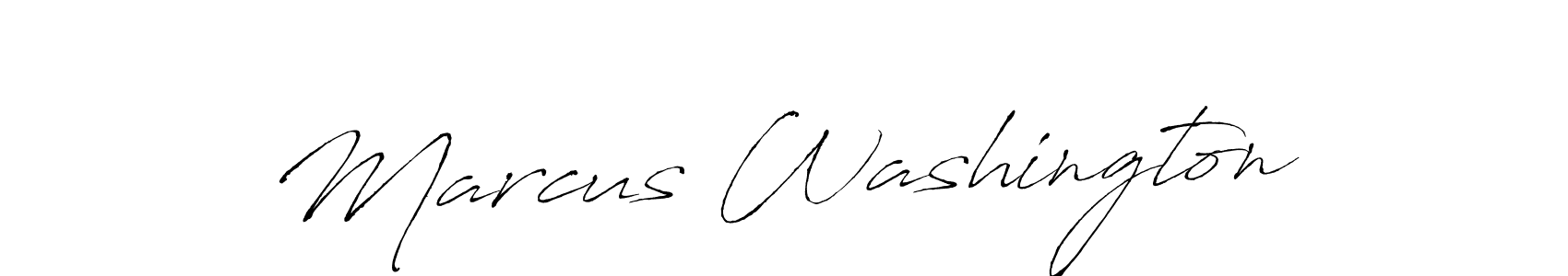 Use a signature maker to create a handwritten signature online. With this signature software, you can design (Antro_Vectra) your own signature for name Marcus Washington. Marcus Washington signature style 6 images and pictures png