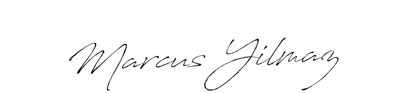 Also we have Marcus Yilmaz name is the best signature style. Create professional handwritten signature collection using Antro_Vectra autograph style. Marcus Yilmaz signature style 6 images and pictures png