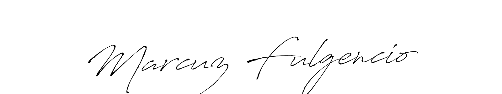 Antro_Vectra is a professional signature style that is perfect for those who want to add a touch of class to their signature. It is also a great choice for those who want to make their signature more unique. Get Marcuz Fulgencio name to fancy signature for free. Marcuz Fulgencio signature style 6 images and pictures png