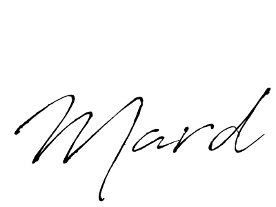 Use a signature maker to create a handwritten signature online. With this signature software, you can design (Antro_Vectra) your own signature for name Mard. Mard signature style 6 images and pictures png