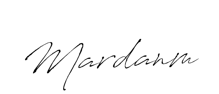 Antro_Vectra is a professional signature style that is perfect for those who want to add a touch of class to their signature. It is also a great choice for those who want to make their signature more unique. Get Mardanm name to fancy signature for free. Mardanm signature style 6 images and pictures png