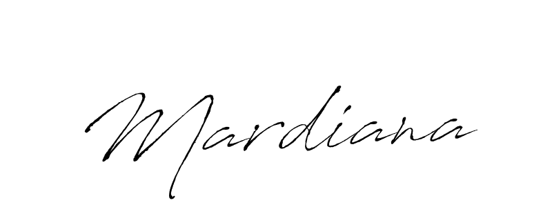 if you are searching for the best signature style for your name Mardiana. so please give up your signature search. here we have designed multiple signature styles  using Antro_Vectra. Mardiana signature style 6 images and pictures png