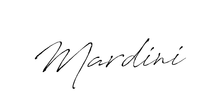 Make a beautiful signature design for name Mardini. With this signature (Antro_Vectra) style, you can create a handwritten signature for free. Mardini signature style 6 images and pictures png