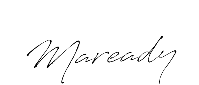 Also we have Maready name is the best signature style. Create professional handwritten signature collection using Antro_Vectra autograph style. Maready signature style 6 images and pictures png