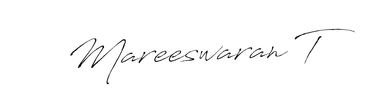 Use a signature maker to create a handwritten signature online. With this signature software, you can design (Antro_Vectra) your own signature for name Mareeswaran T. Mareeswaran T signature style 6 images and pictures png