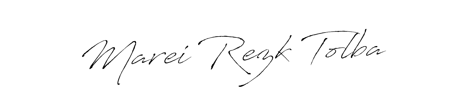 if you are searching for the best signature style for your name Marei Rezk Tolba. so please give up your signature search. here we have designed multiple signature styles  using Antro_Vectra. Marei Rezk Tolba signature style 6 images and pictures png