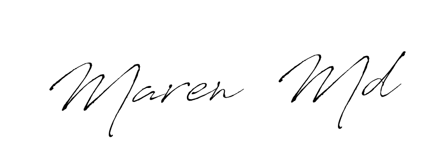 Antro_Vectra is a professional signature style that is perfect for those who want to add a touch of class to their signature. It is also a great choice for those who want to make their signature more unique. Get Maren  Md name to fancy signature for free. Maren  Md signature style 6 images and pictures png