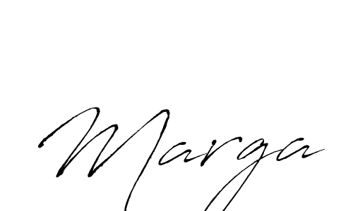 How to make Marga name signature. Use Antro_Vectra style for creating short signs online. This is the latest handwritten sign. Marga signature style 6 images and pictures png