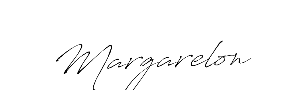 Margarelon stylish signature style. Best Handwritten Sign (Antro_Vectra) for my name. Handwritten Signature Collection Ideas for my name Margarelon. Margarelon signature style 6 images and pictures png