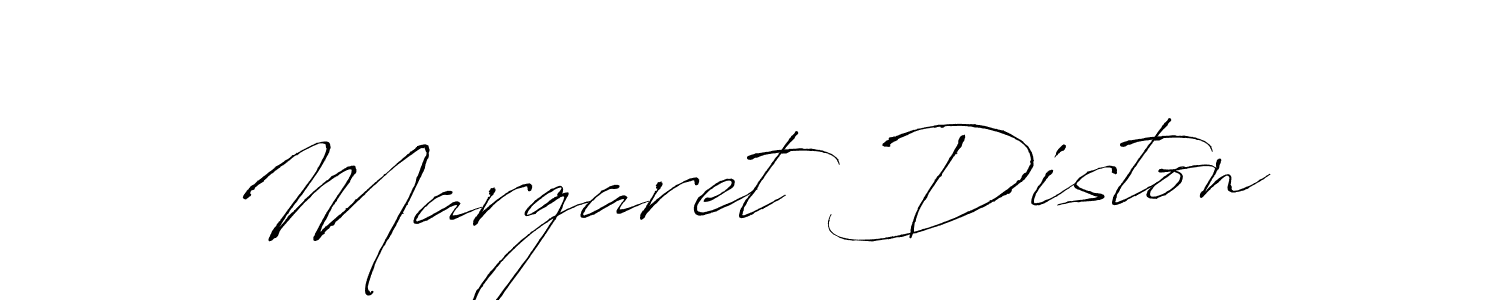 The best way (Antro_Vectra) to make a short signature is to pick only two or three words in your name. The name Margaret Diston include a total of six letters. For converting this name. Margaret Diston signature style 6 images and pictures png