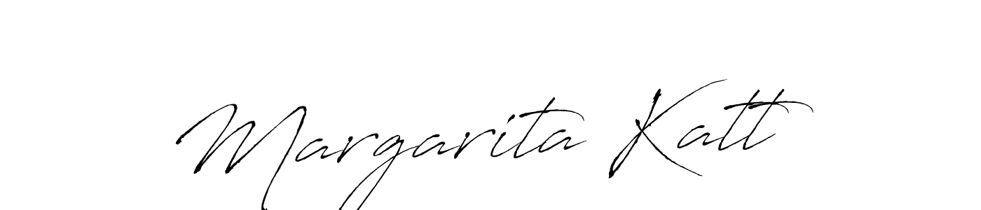 Create a beautiful signature design for name Margarita Katt. With this signature (Antro_Vectra) fonts, you can make a handwritten signature for free. Margarita Katt signature style 6 images and pictures png