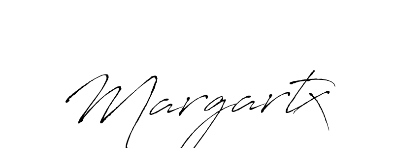 Make a beautiful signature design for name Margartx. With this signature (Antro_Vectra) style, you can create a handwritten signature for free. Margartx signature style 6 images and pictures png