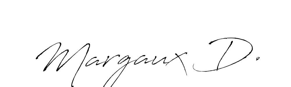 Antro_Vectra is a professional signature style that is perfect for those who want to add a touch of class to their signature. It is also a great choice for those who want to make their signature more unique. Get Margaux D. name to fancy signature for free. Margaux D. signature style 6 images and pictures png