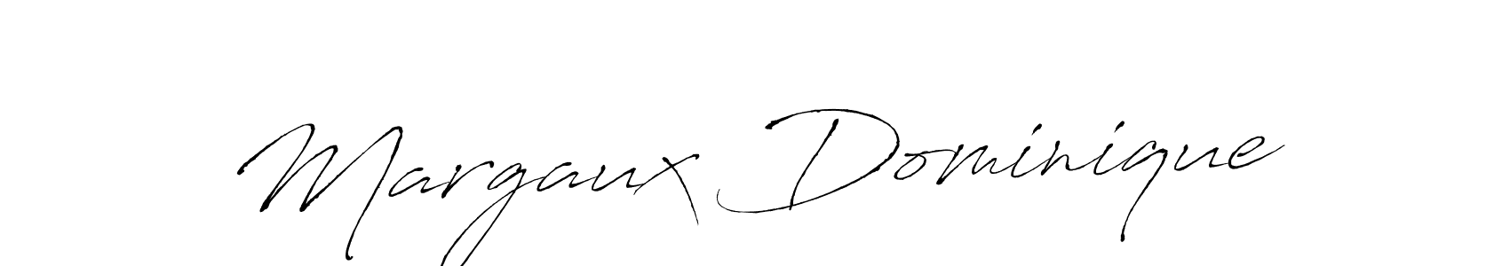 if you are searching for the best signature style for your name Margaux Dominique. so please give up your signature search. here we have designed multiple signature styles  using Antro_Vectra. Margaux Dominique signature style 6 images and pictures png