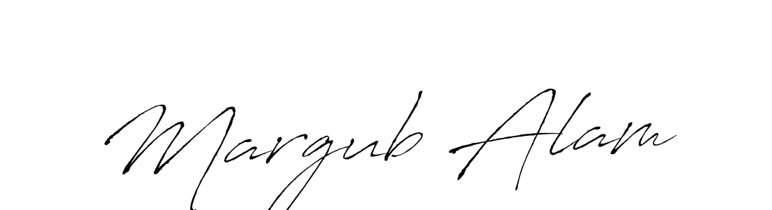 Create a beautiful signature design for name Margub Alam. With this signature (Antro_Vectra) fonts, you can make a handwritten signature for free. Margub Alam signature style 6 images and pictures png