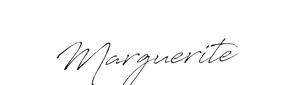 Make a beautiful signature design for name Marguerite. With this signature (Antro_Vectra) style, you can create a handwritten signature for free. Marguerite signature style 6 images and pictures png