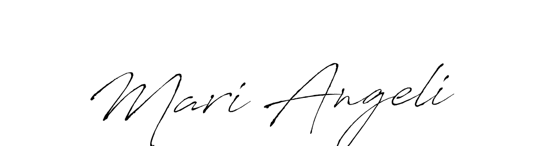 Make a beautiful signature design for name Mari Angeli. Use this online signature maker to create a handwritten signature for free. Mari Angeli signature style 6 images and pictures png