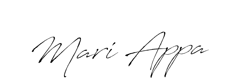 if you are searching for the best signature style for your name Mari Appa. so please give up your signature search. here we have designed multiple signature styles  using Antro_Vectra. Mari Appa signature style 6 images and pictures png